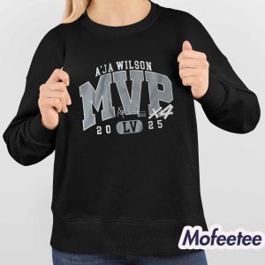 Aja Wilson 2025 MVP Shirt 4
