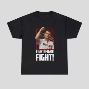 Charlie Kirk Freedom Fight Fight Fight Shirt 1