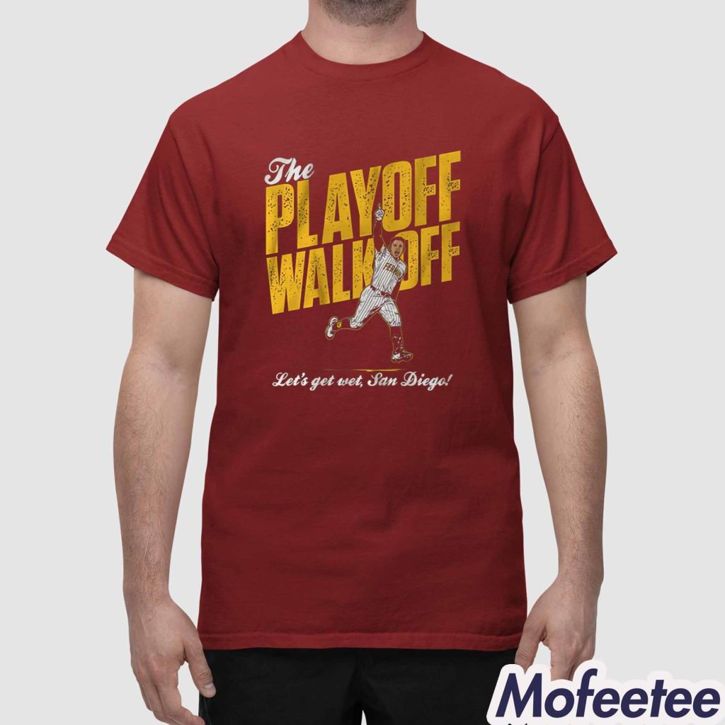 Freddy Fermin The Playoff Walk off Lets Get Wet San Diego Shirt 1