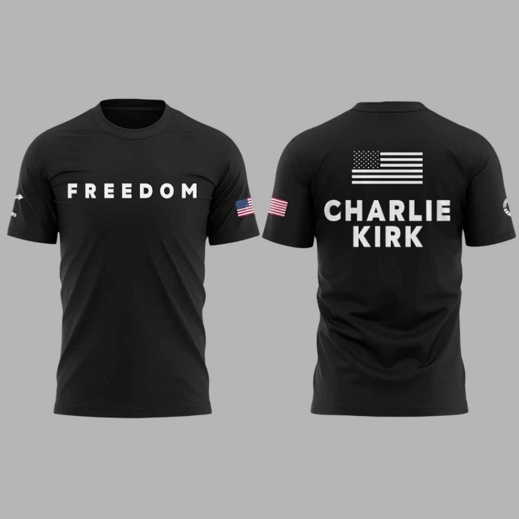 Freedom Charlie Kirk T Shirt 1