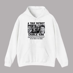 A True Patriot Charlie Kirk USA Shirt 2