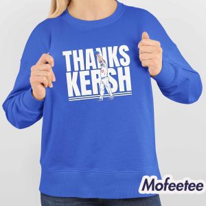 Clayton Kershaw Thanks Kersh Shirt 4