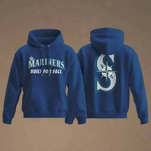 Mariners 2025 Postseason Built For Fall Hoodie 2