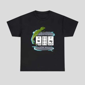 Lizard Chemistry Vinyl Record Shirt 1