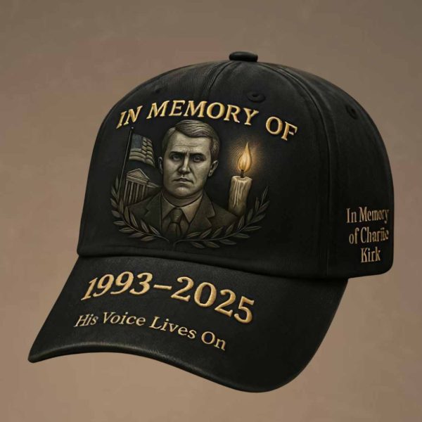 In Memory Of Charlie Kirk 1993 2025 His Voice Lives On Hat