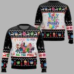 It’s Okay To Feel All The Feels Inside Out Ugly Christmas Sweater