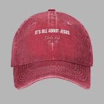 It's All About Jesus Charlie Kirk 1993 2025 Hat