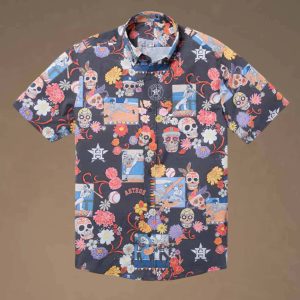 Houston Astros Hecho Para Esto Dia De Los Hawaiian Shirt 2