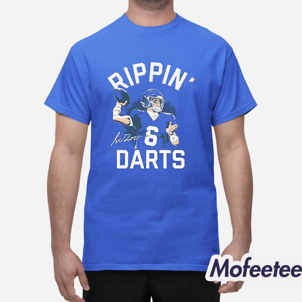 Jaxson Dart Rippin Darts Shirt 1