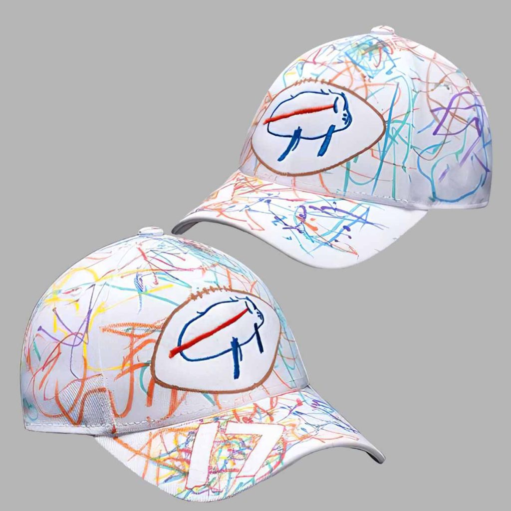 Josh Allen at Buffalo Oishei Children’s Hospital Hat 1