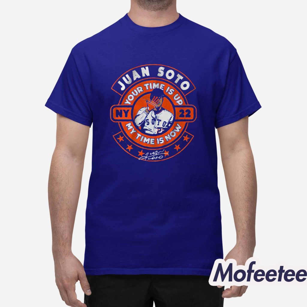 Juan Soto My Time is Now Shirt 1
