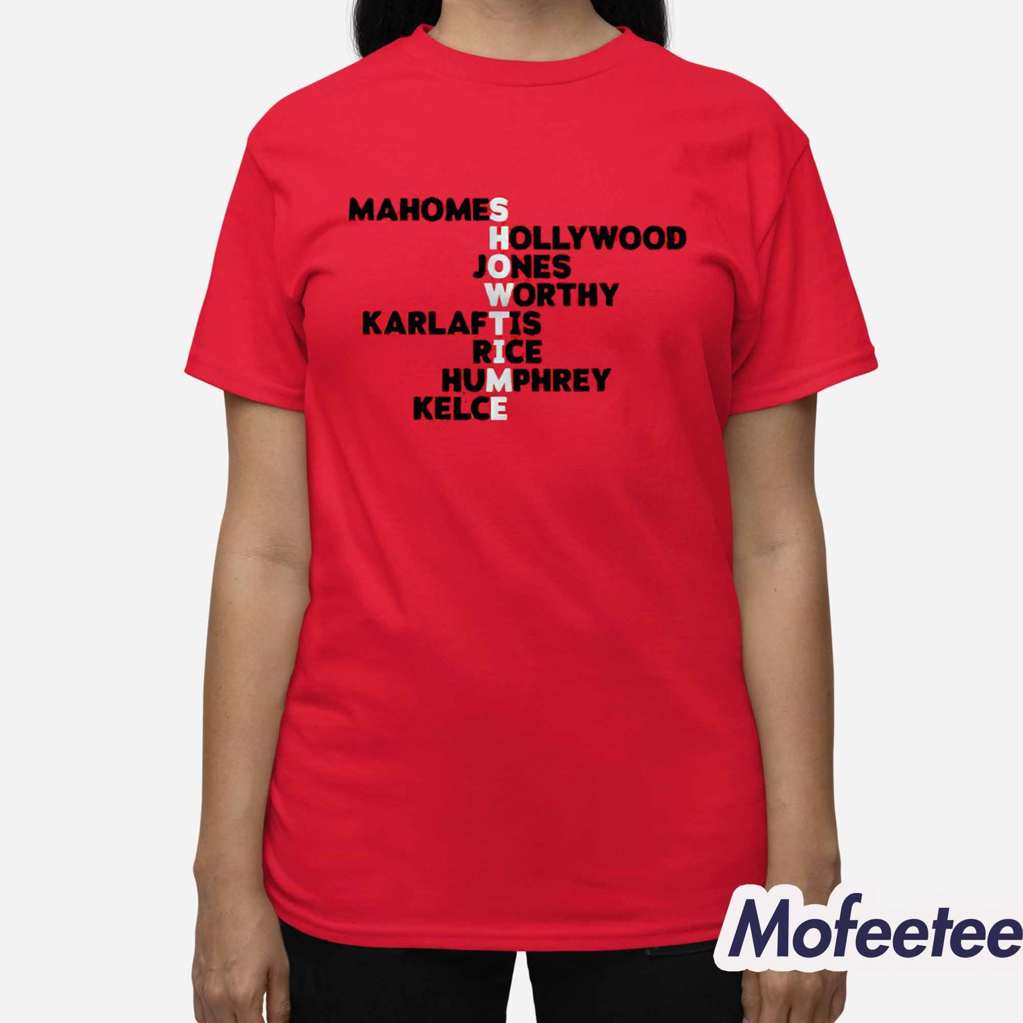 Kansas City Showtime Names Shirt Kansas City Showtime Names Shirt