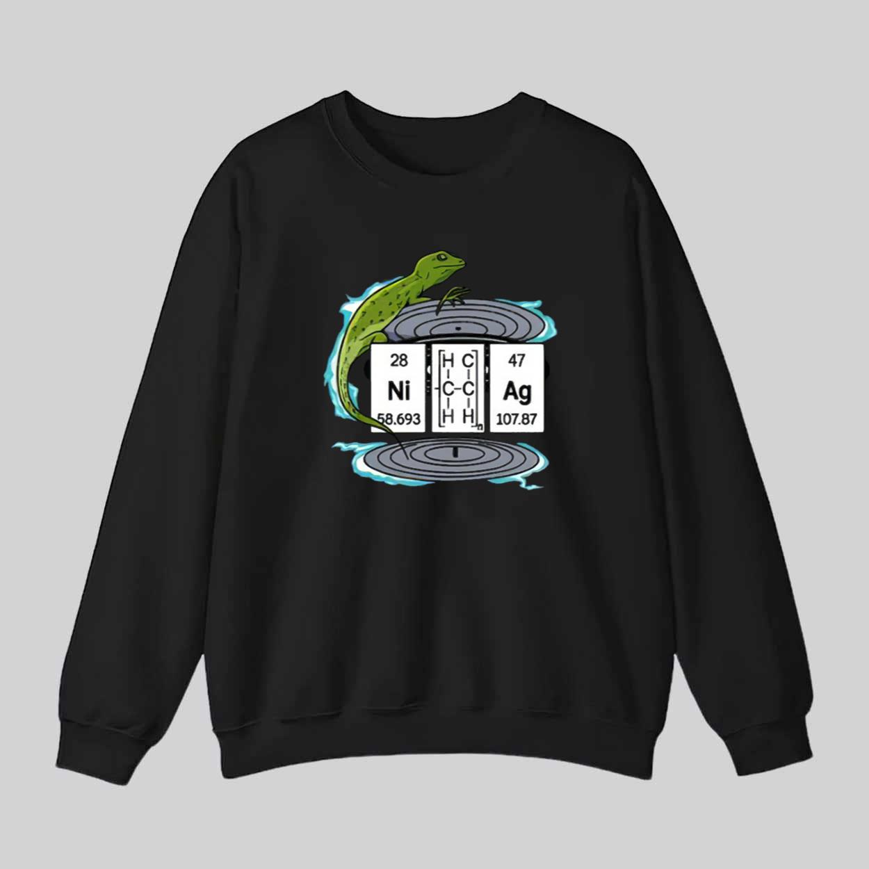 Lizard Chemistry Vinyl Record Shirt Lizard Chemistry Vinyl Record Shirt