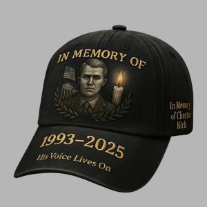 In Memory Of Charlie Kirk 1993 2025 His Voice Lives On Hat 1