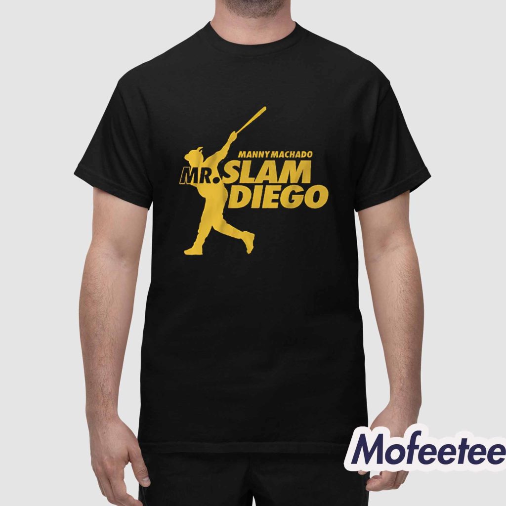 Manny Machado Mr Slam Diego Shirt 1