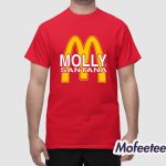 Molly Santana V2 Yellow On Red Shirt