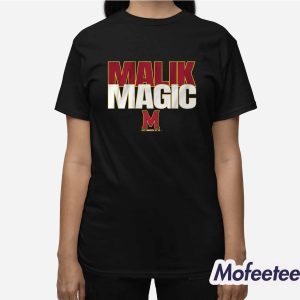 Maryland Football Malik Washington Magic Shirt 3
