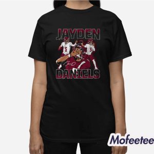 Jayden Daniels Masterpiece Shirt 2 Jayden Daniels Masterpiece Shirt 3