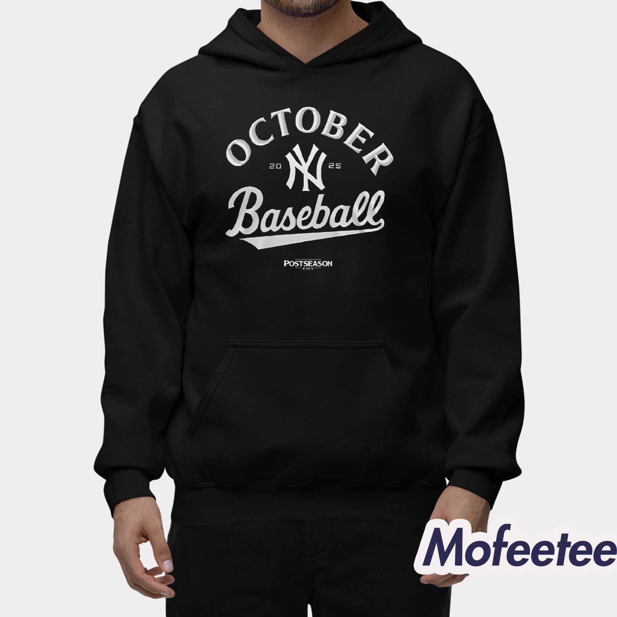 NY Yankees October Baseball Old Patch Post Season 2025 Shirt NY Yankees October Baseball Old Patch Post Season 2025 Shirt
