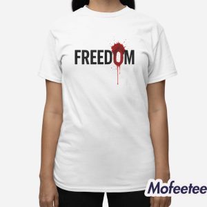 Charlie Kirk Wear Freedom Was Shot 2025 Shirt 3