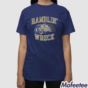 Georgia Tech Yellow Jackets Ramblin Wreck Shirt 3