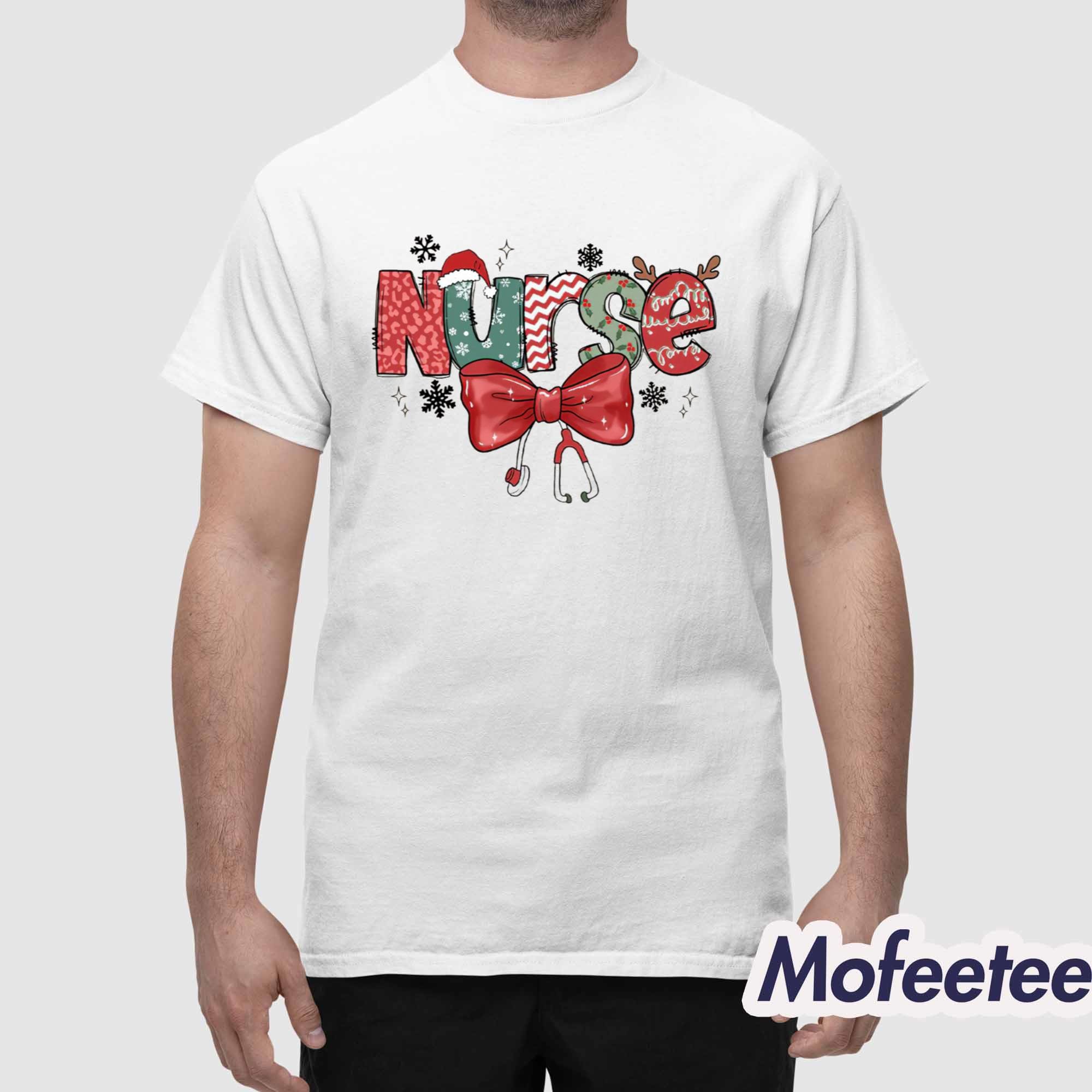 Nurse Christmas Shirt Sweatshirt Nurse Christmas Shirt Sweatshirt