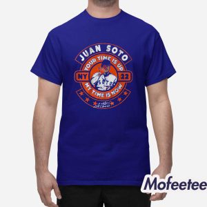 Juan Soto My Time is Now Shirt 1