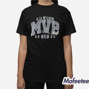 Aja Wilson 2025 MVP Shirt 3