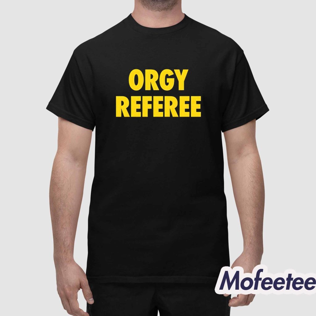 Orgy Referee Black Shirt 1