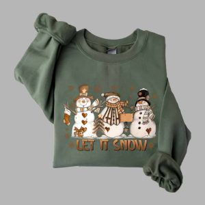 Let It Snow Christmas Sweatshirt 1 Let It Snow Christmas Sweatshirt 2