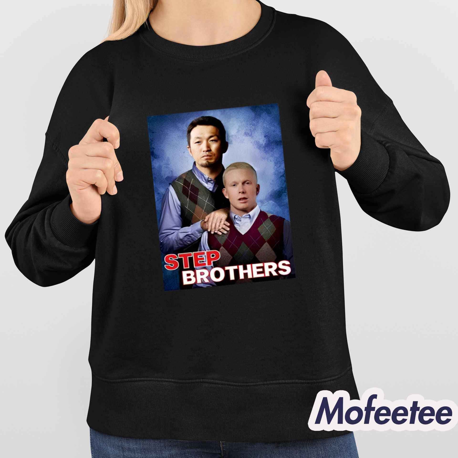 Pca And Seiya Suzuki Step Brothers Shirt Pca And Seiya Suzuki Step Brothers Shirt