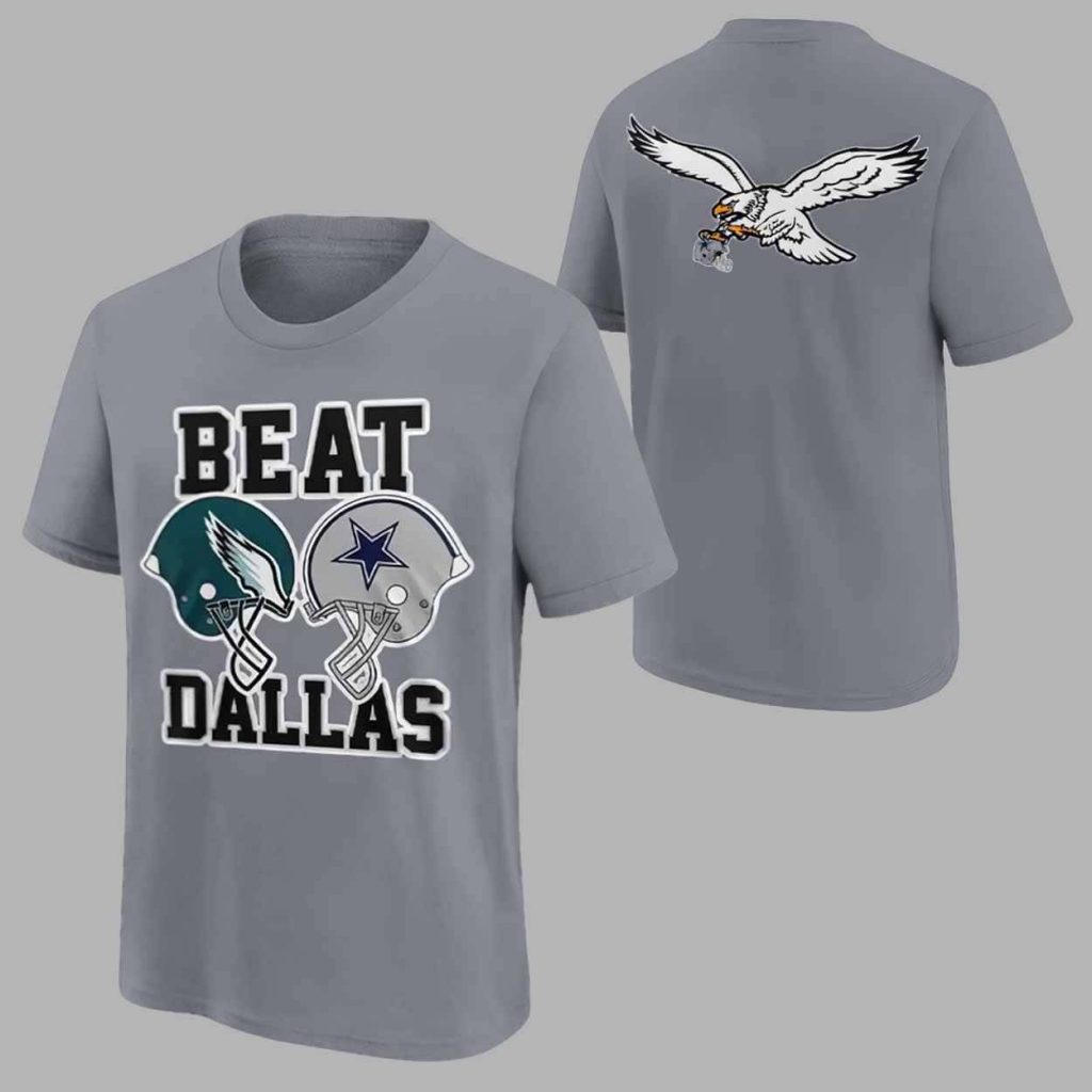 Philadelphia Eagles Helmets Beat Dallas Shirt 1