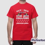 Phillies B2B NL East Division Champions 2025 Shirt