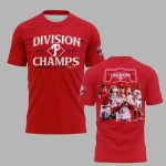 Phillies Team 2025 NL East Champions 2 Sided Shirt