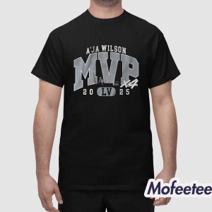 Aja Wilson 2025 MVP Shirt 1