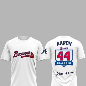 Braves Hank Aaron 44 Classic Shirt Hoodie 1