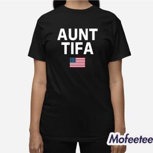 Aunt Tifa American Flag Shirt 2 Aunt Tifa American Flag Shirt 3