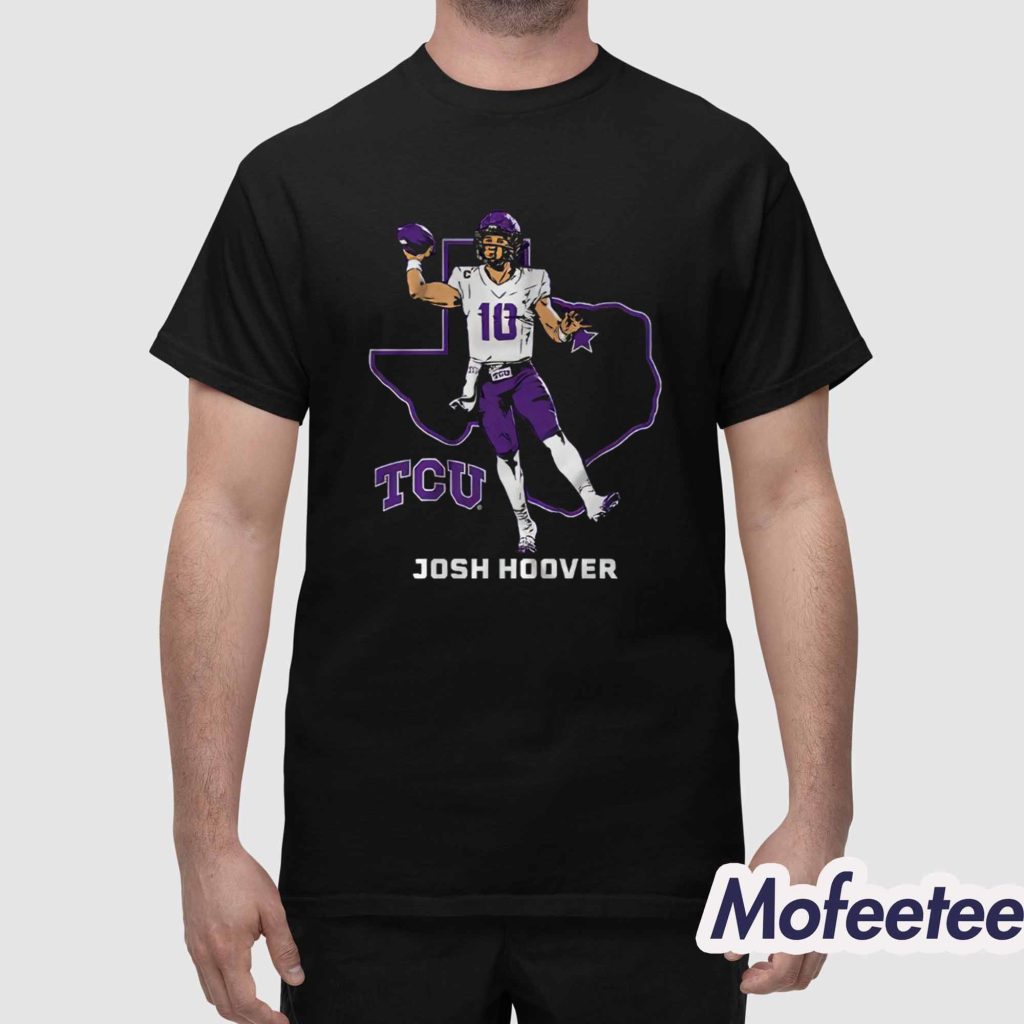 TCU Football Josh Hoover State Star Shirt 1