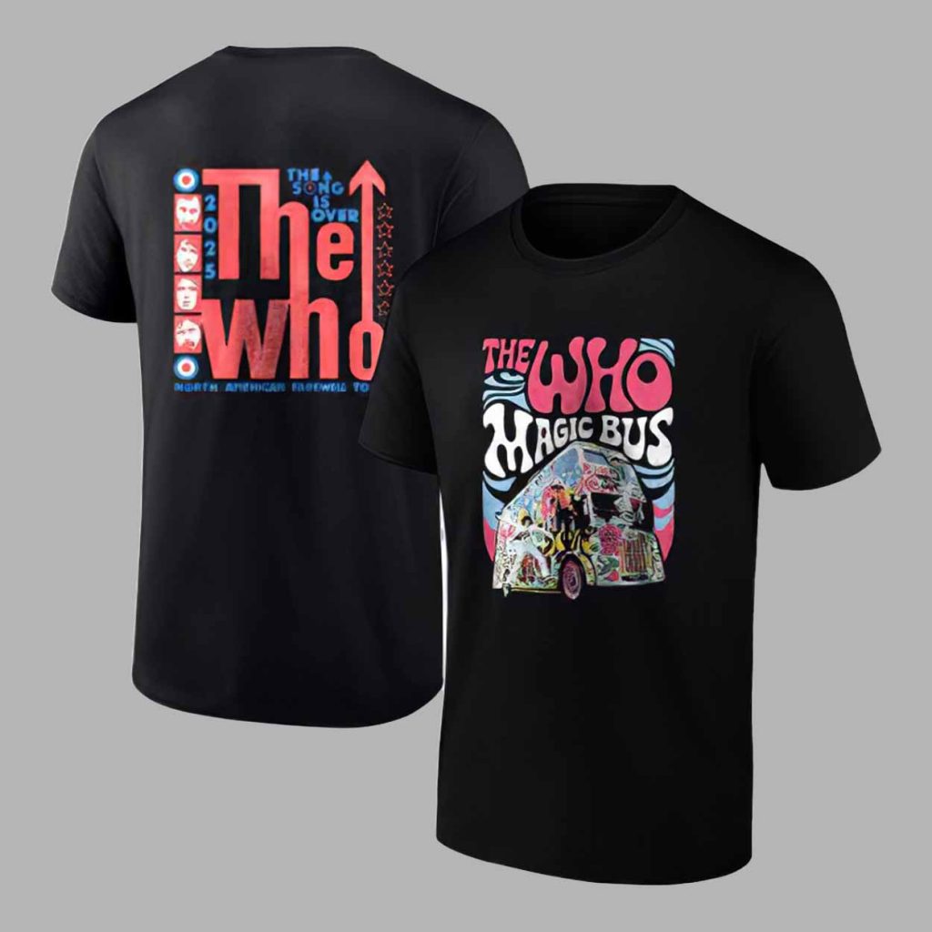 The Who Magic Bus The Song Is Over Shirt