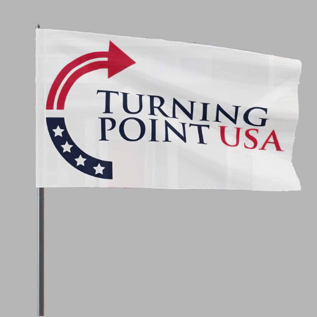 Turning Point Charlie Kirk Flag 1 Turning Point Charlie Kirk Flag 1