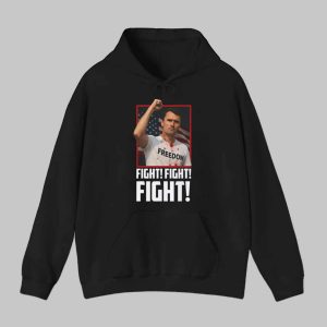 Charlie Kirk Freedom Fight Fight Fight Shirt 2