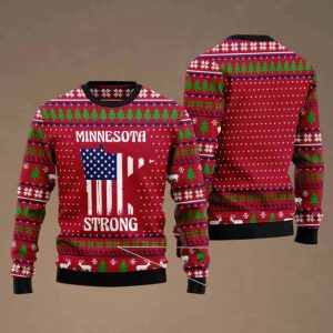 Minnesota Strong Ugly Christmas Sweater 2