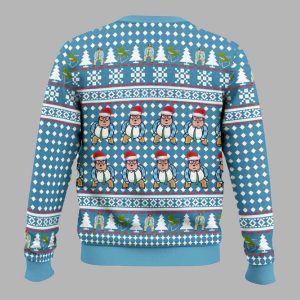 Saturday Night Live Matt Foley Well La Dee Frickin da Ugly Christmas Sweater 3