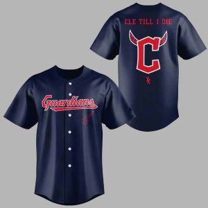 Cleveland Guardians X Till I Die 2025 Jersey 1
