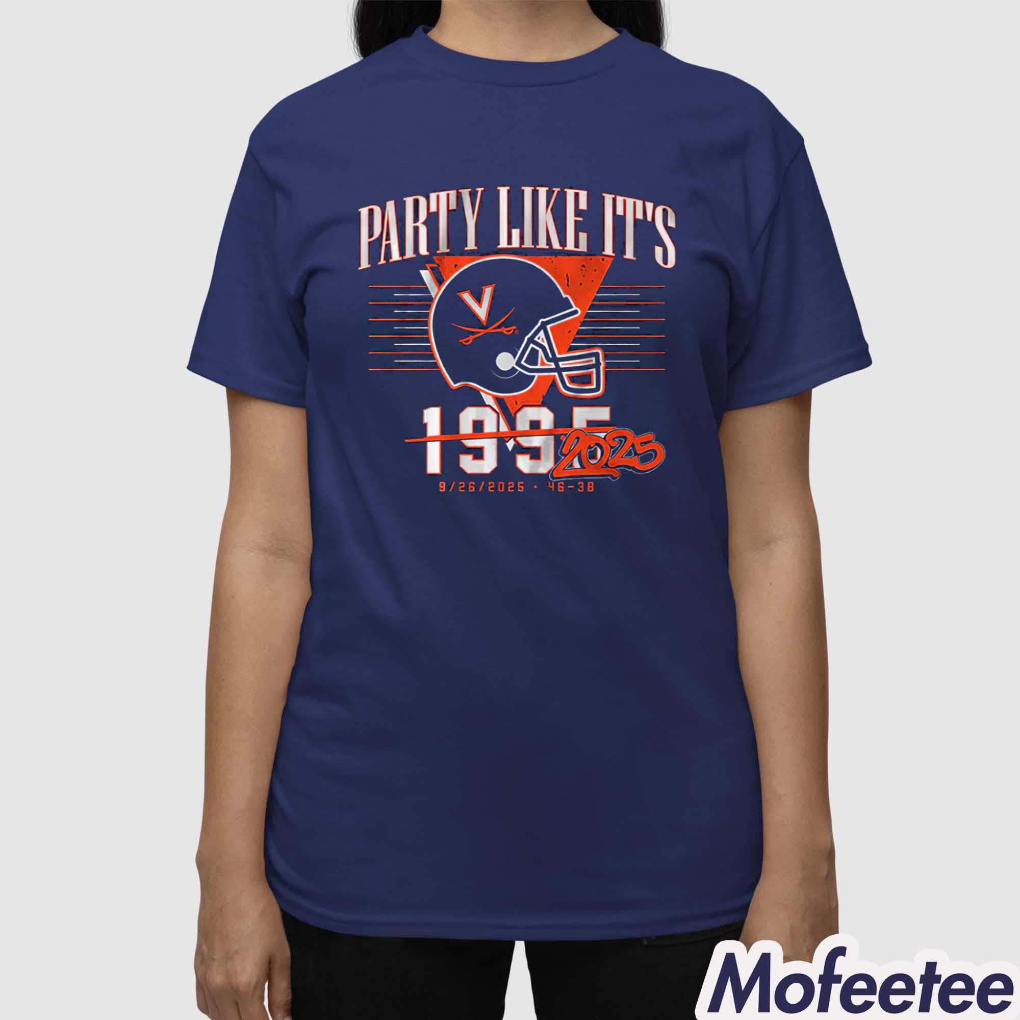 Uva Football Party Like It’s 2025 Shirt Uva Football Party Like It’s 2025 Shirt