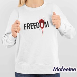 Charlie Kirk Wear Freedom Was Shot 2025 Shirt 4