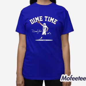 Daniel Jones Indianapolis Dime Time Shirt 3