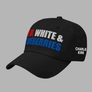 Red White And Blueberries Hat Cap 2