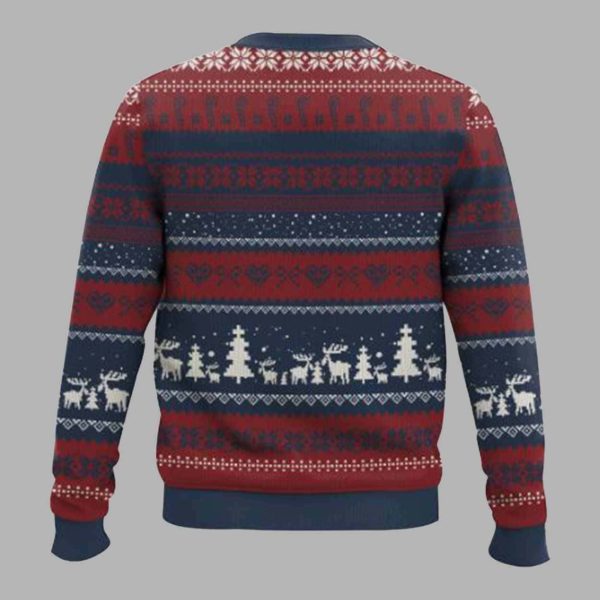 We Fish You A Merry Christmas Santa Fisherman Ugly Christmas Sweater