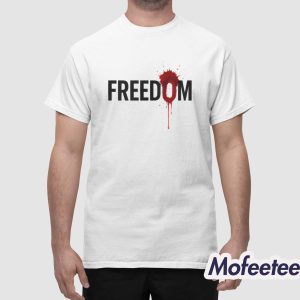 Charlie Kirk Wear Freedom Was Shot 2025 Shirt 1